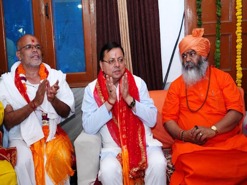 मुख्यमंत्री पुष्कर सिंह धामी