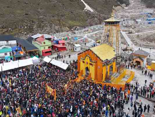 केदार घाटी में आकर अभिभूत हो रहे श्रद्धालु