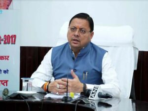 CM धामी ने विभिन्न निर्माण कार्यों के लिये की धनराशि स्वीकृत