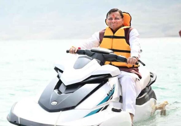 टिहरी झील बनेगी विश्व में पर्यटन-खेल का प्रमुख केंद्रः सीएम