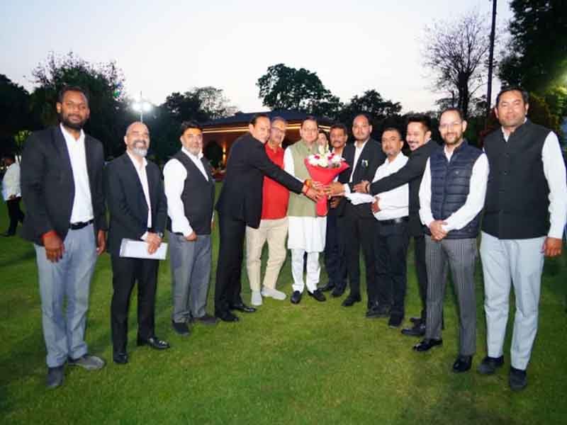 मुख्यमंत्री पुष्कर सिंह धामी से बार एसोसिएशन देहरादून के प्रतिनिधिमंडल की शिष्टाचार भेंट