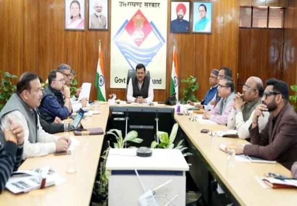 उत्तराखंड CAMPA परियोजना संचालन समिति की 12वीं बैठक सम्पन्न