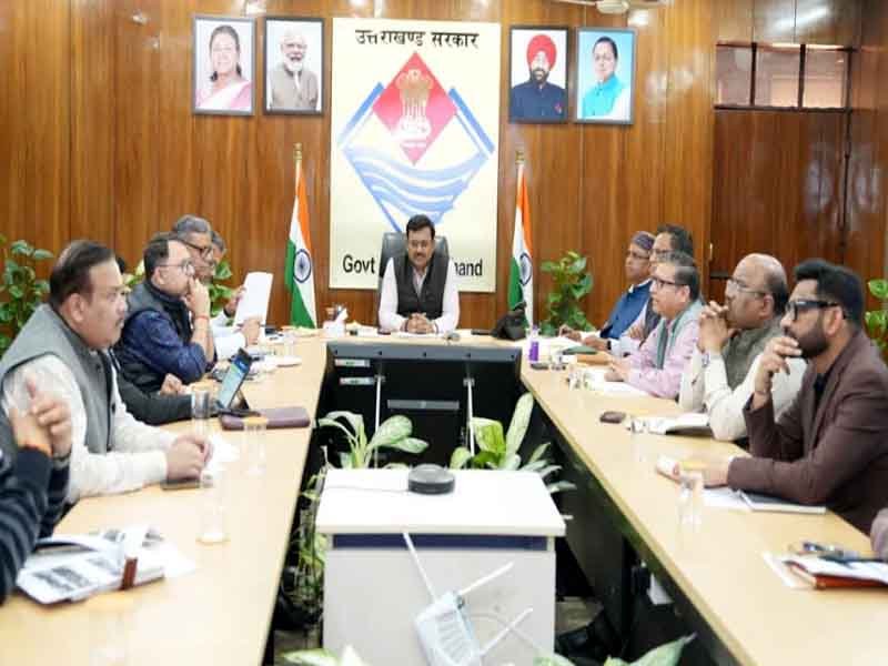 उत्तराखंड CAMPA परियोजना संचालन समिति की 12वीं बैठक सम्पन्न